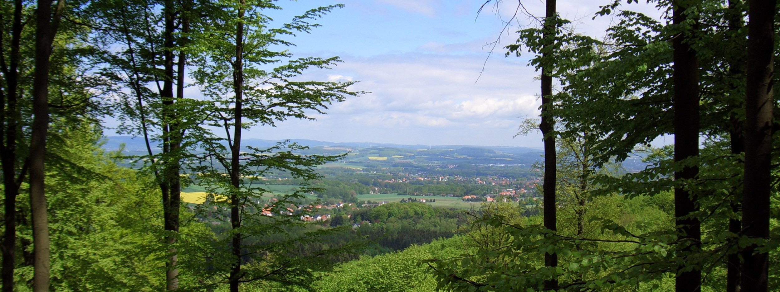 Teutoburger Wald - Aussicht vom Kamm bei Oerlinghausen, © Naturpark Teutoburger Wald