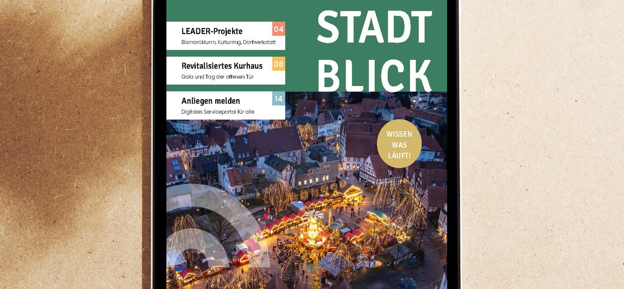 Stadtblick Nr. 6 Winter 2025/2026, © Stadt Bad Salzuflen