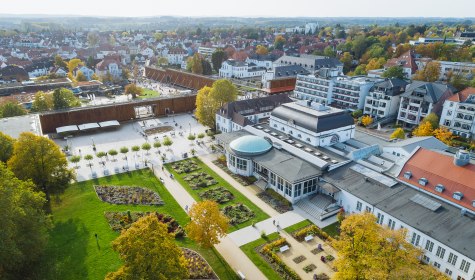 Kurpark Bad Salzuflen und Umgebung aus der Vogelperspektive, © Staatsbad Salzuflen GmbH / N. Benner