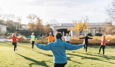 Aktiv bewegen im Kurpark, © Staatsbad Salzuflen GmbH/M. Adamski