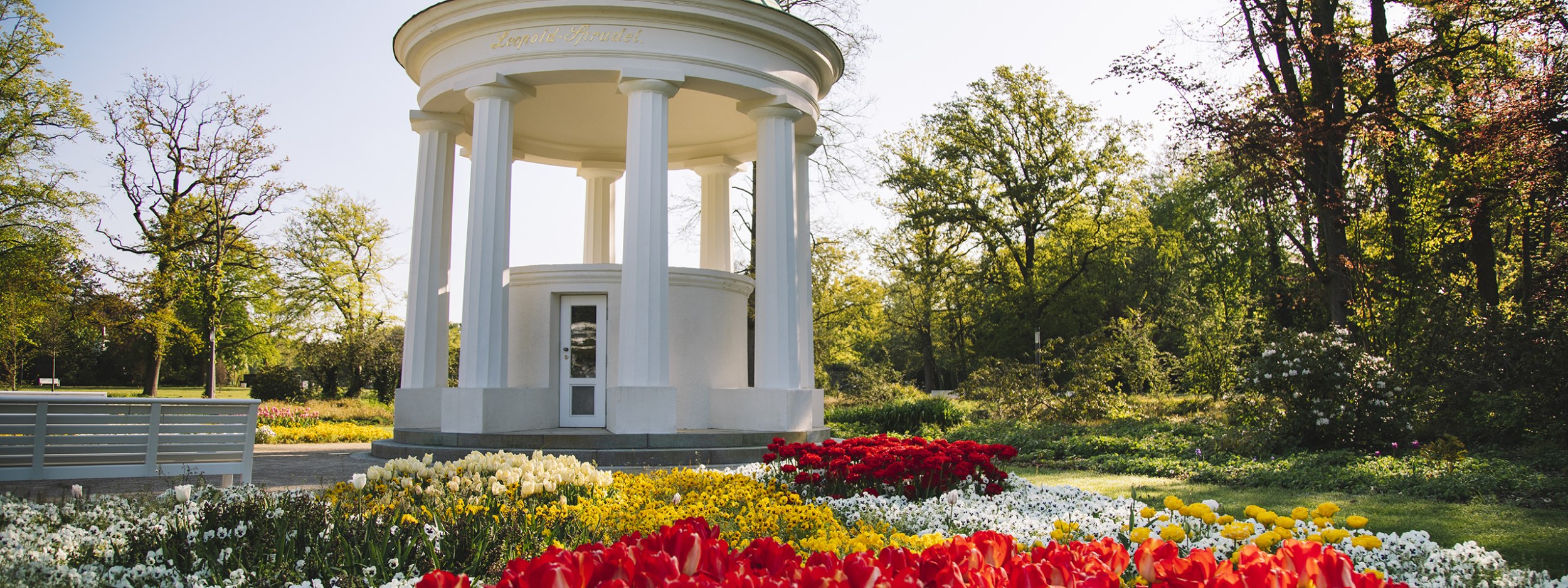 Kurpark Bad Salzuflen im Frühling, © Stadt Bad Salzuflen/N. Jacke