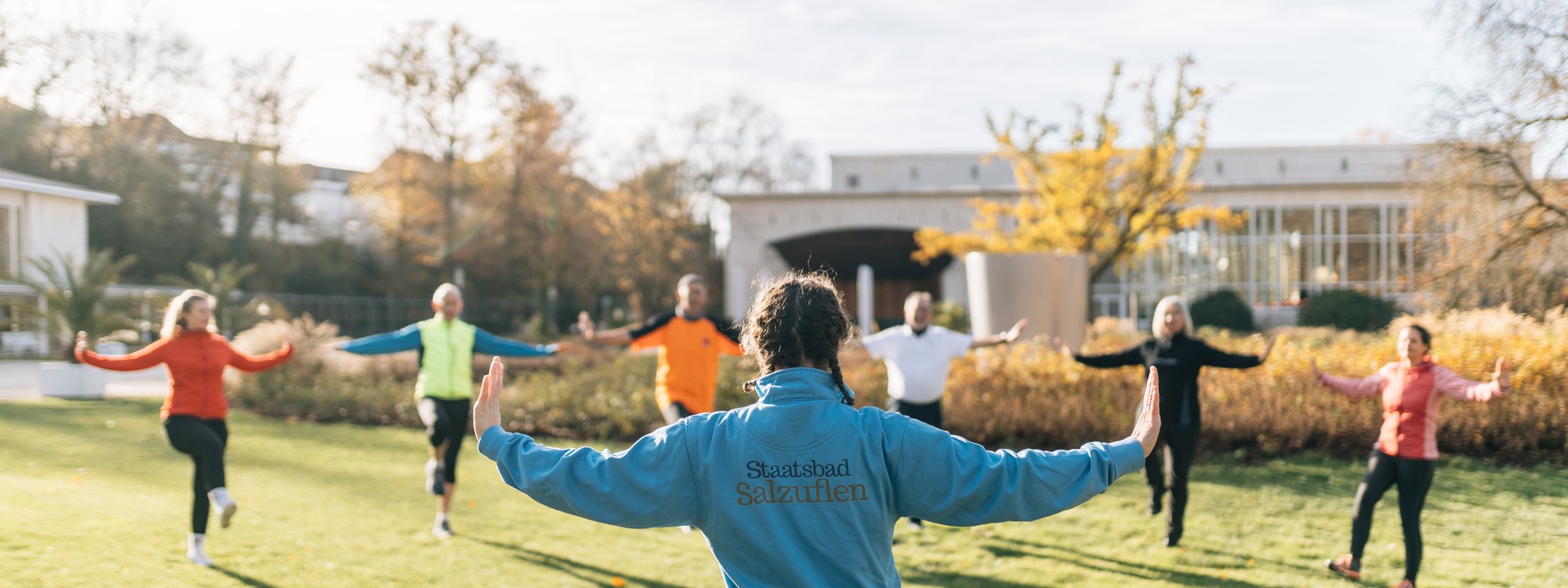 Aktiv bewegen im Kurpark, © Staatsbad Salzuflen GmbH/M. Adamski