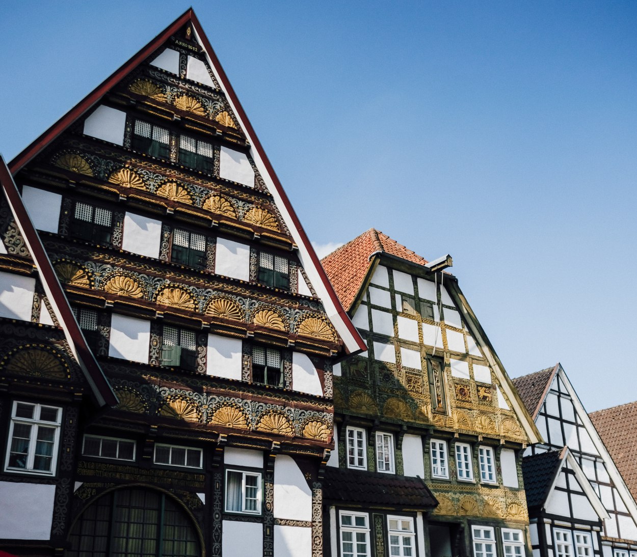 Historische Altstadt Fachwerkfassade Fußgängerzone, © Staatsbad Salzuflen GmbH / S. Strohtbäumer