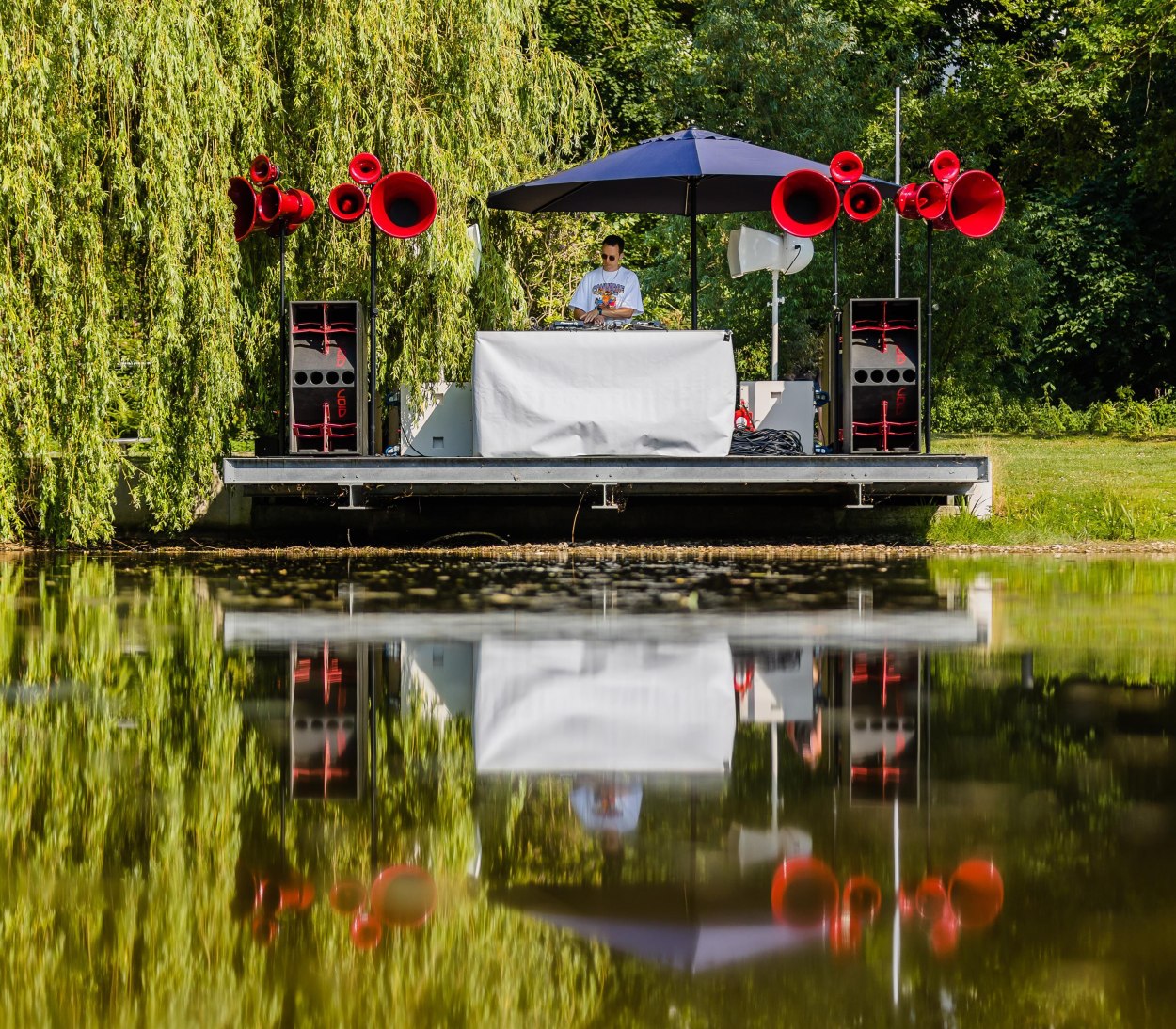 DJ am kleinen Kurparksee DJ am kleinen Kurparksee