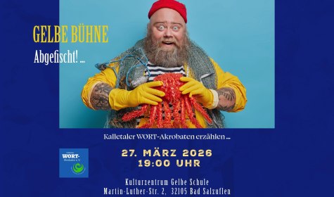 Abgefischt ... Poster A4 und FB-3