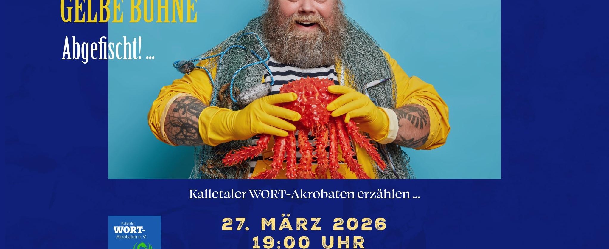 Abgefischt ... Poster A4 und FB-3