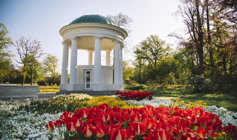 Leopoldsprudel im Frühling, © Stadt Bad Salzuflen / N. Jacke