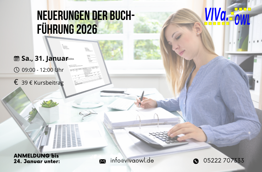 Neuerungen der Buchf&uuml;hrung 2026
