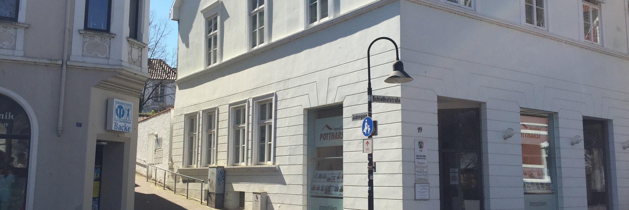 Gasse "Am Judengang", © Stadt Bad Salzuflen Gasse "Am Judengang", © Stadt Bad Salzuflen