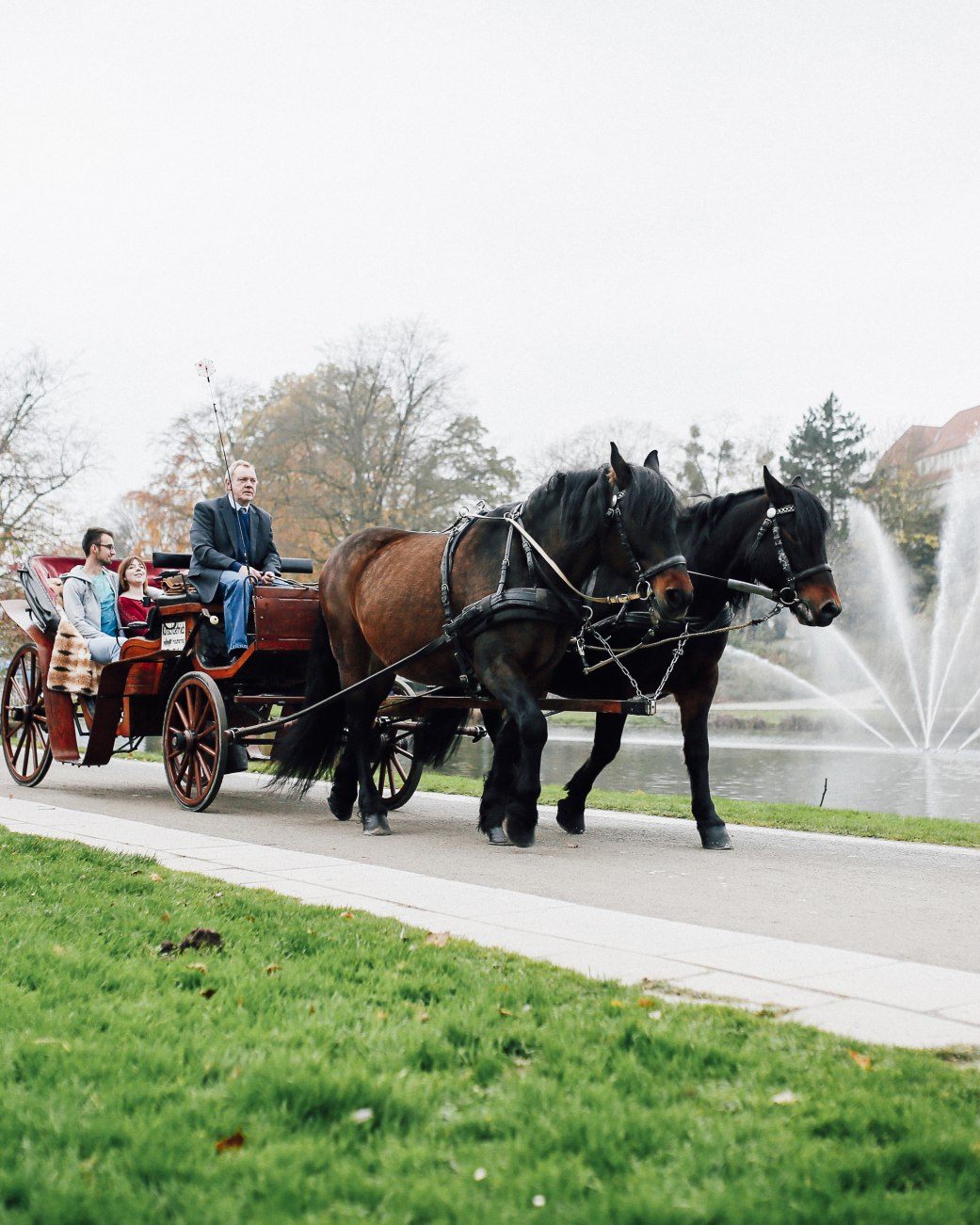 Kutschfahrt am großen Kurparksee, © (c) Staatsbad Salzuflen GmbH_S Strothbäumer