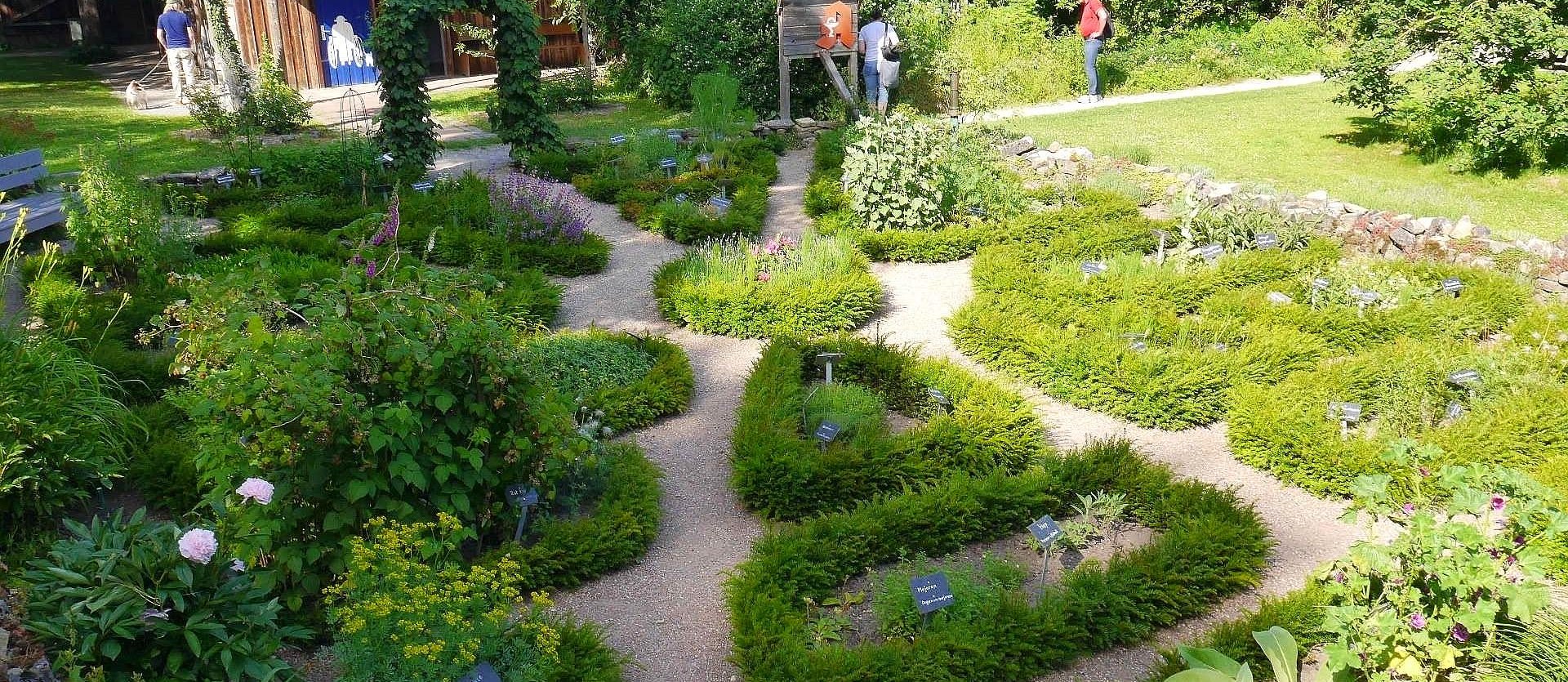 Kräutergarten Umweltzentrum Heerser Mühle, © Stadt Bad Salzuflen/K. Paar