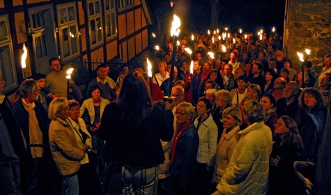 Fackelführung, © J. Siekmann