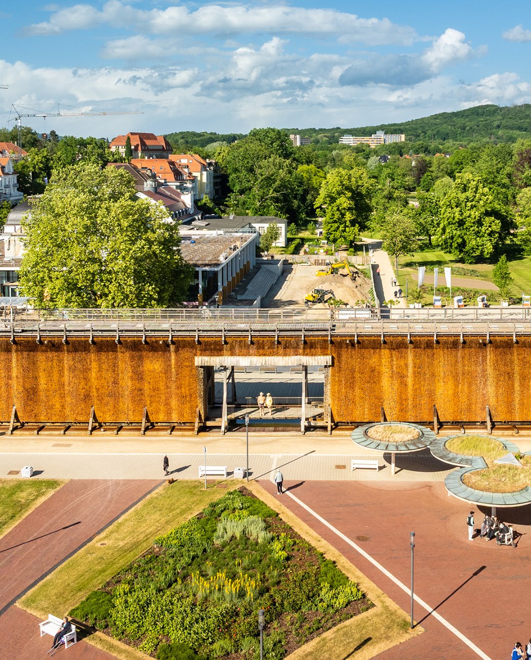 Stadt-Bad-Salzuflen-Teutoburger-Wald-D-Ketz-168, © D. Ketz Erlebnisgradierwerk Drohnenaufnahme