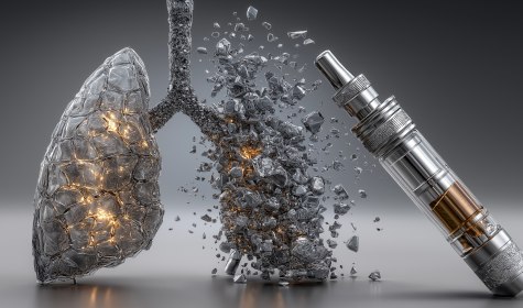 Vape Lunge rauchfrei, &copy; stock.adobe.com | Юлия Масюкова