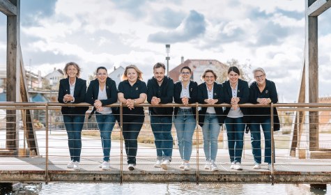 Das Team der Tourist-Information im Erlebnisgradierwerk