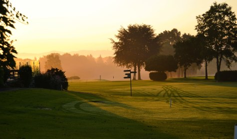 Golfanlage Bad Salzuflen im Morgenlicht