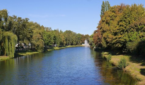 Wallanlagen in Herford entlang der Wald- und Wiesenroute, © Stadt Bad Salzuflen/K. Paar