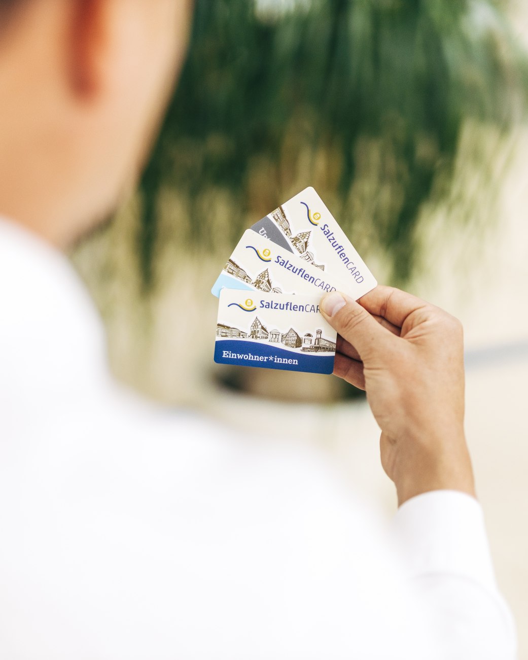Mit der Salzuflen Card viele Vorteile genießen., © Stadt Bad Salzuflen/M. Adamski kostenfreie Vorteile und Vergünstigungen mit SalzuflenCARD genießen