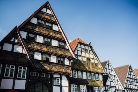 Historische Altstadt Fachwerkfassade Fußgängerzone, © Staatsbad Salzuflen GmbH / S. Strohtbäumer