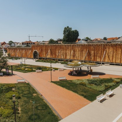 Gradierwerk am Roten Platz, © Stadt Bad Salzuflen/M. Adamski