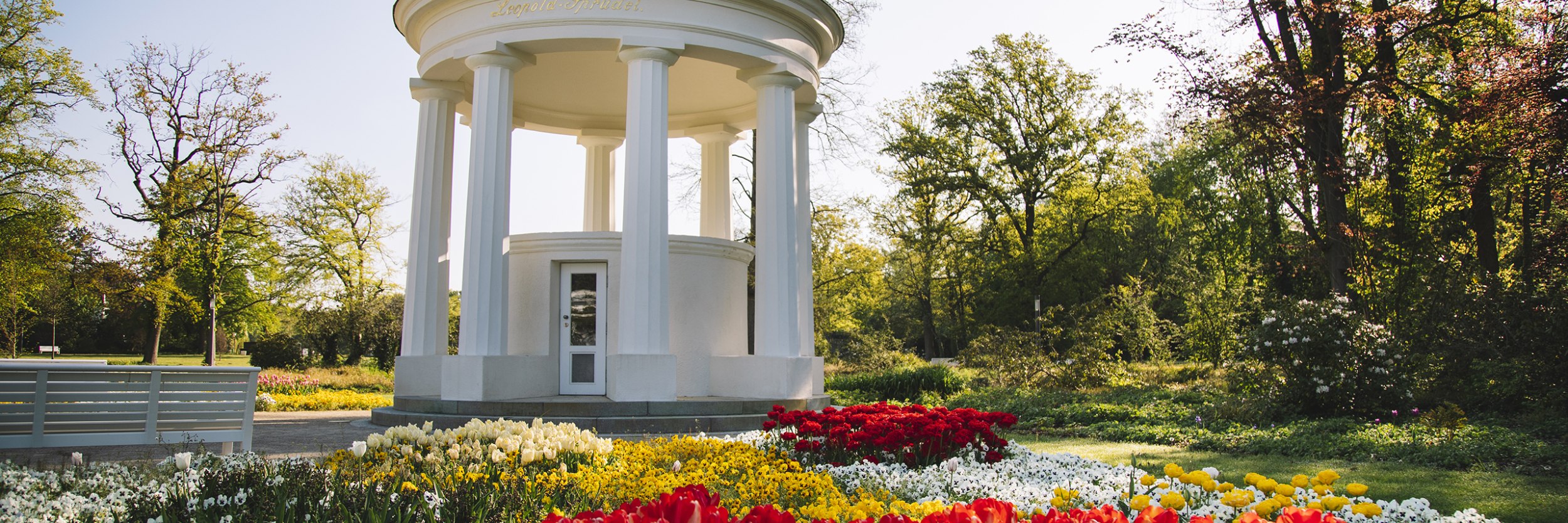 Kurpark Bad Salzuflen im Frühling, © Stadt Bad Salzuflen/N. Jacke