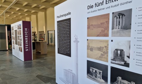 Sonderausstellung Steinreich in der Wandelhalle Bad Salzuflen - Stadtarchiv Bad Salzuflen, © Stadt Bad Salzuflen Sonderausstellung Steinreich in der Wandelhalle Bad Salzuflen - Stadtarchiv Bad Salzuflen, © Stadt Bad Salzuflen