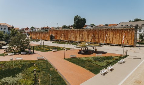 Gradierwerk am Roten Platz, © Stadt Bad Salzuflen/M. Adamski